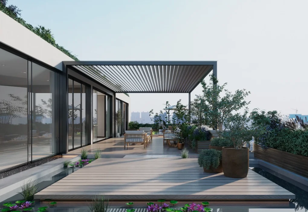 Modern Outdoor Dining Set Metal Bistro Table and Chair for Cafe Restaurant Hotel or Apartment for Courtyard Use - Image 9