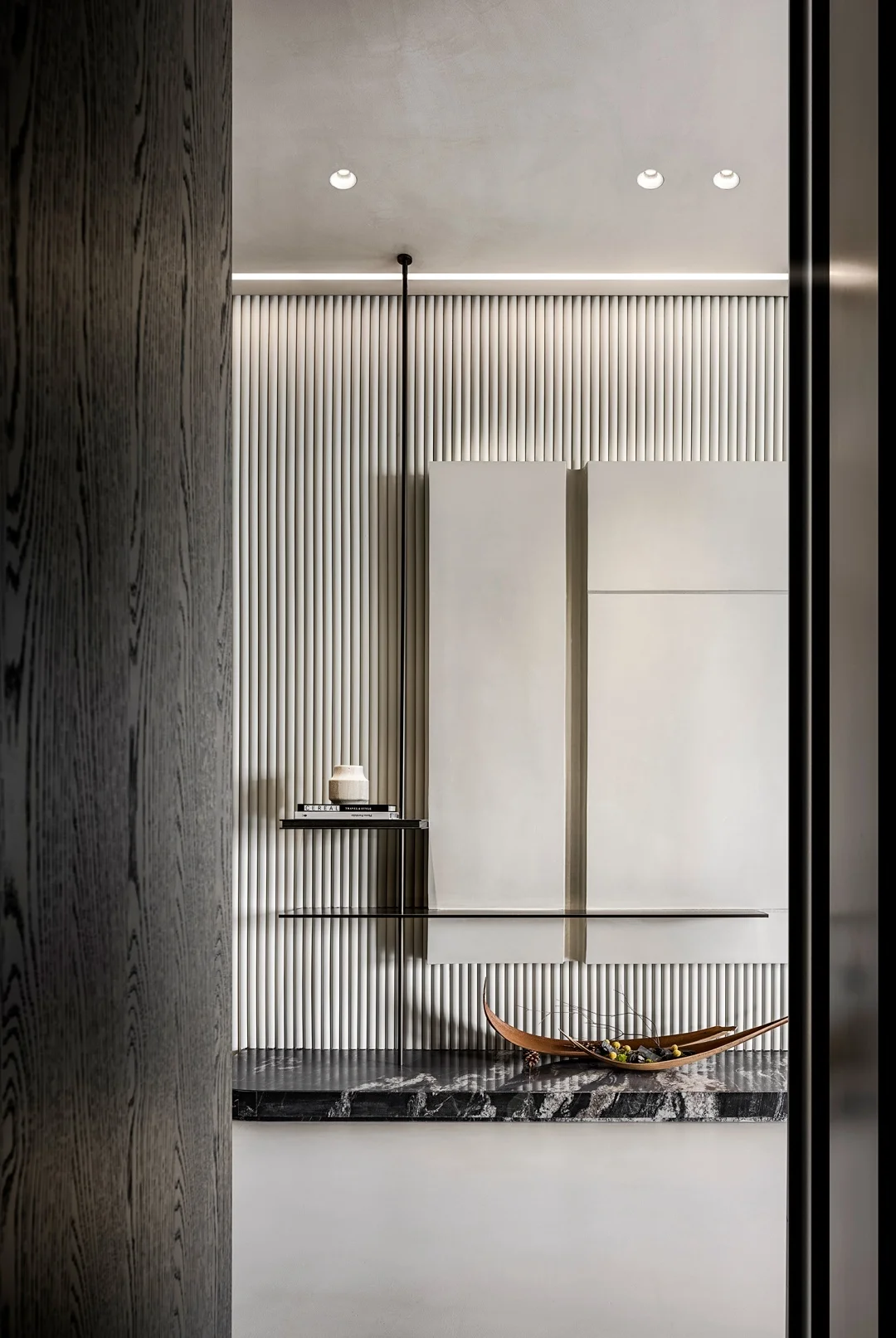 Apartment Villa Design Kitchen Cabinet Design Interior Design of High-Volume Villas Sofa Wine Cabinet Living Room - Image 8