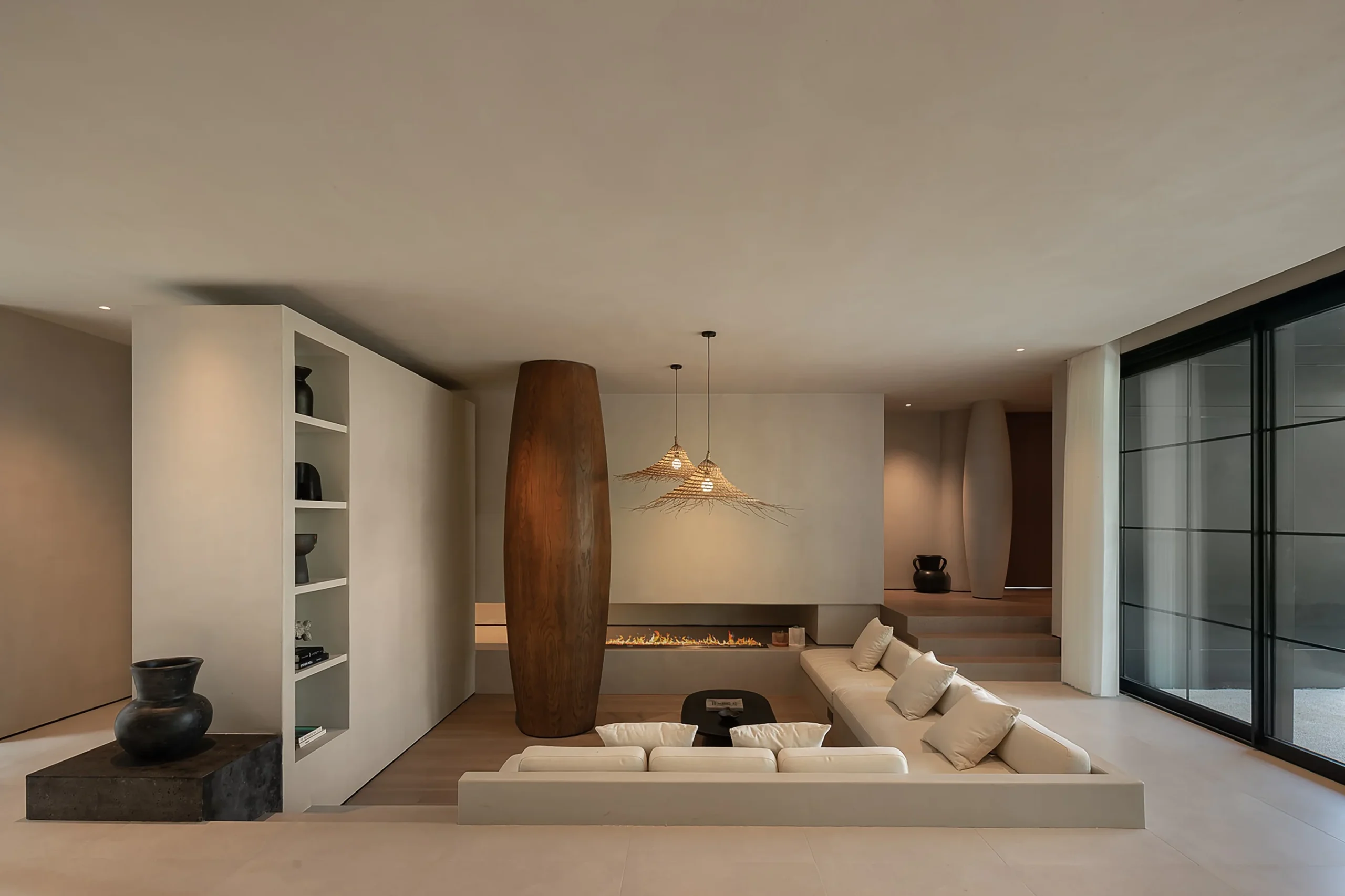 Custom Furniture TV Set Wall Cabinet Hotel Suit Villa Design Sitting Room Bedroom Sofa - Image 13