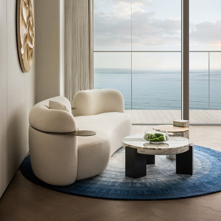 Hotel Furniture Hotel Suit Modern One-Stop Solution for Living Room Furniture Sofa Set for Home Villa Apartment Hotel Use - Image 4