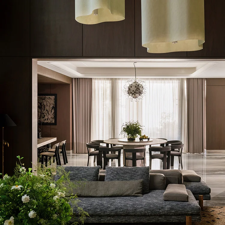 Modern One-Stop Furniture Set for Living Rooms in Hotels, Villas, and Apartments: Sectional Velvet Sofa Bed Chair Coffee Table