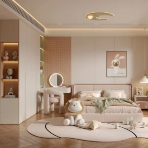 Custom-Made Wooden Modern Kids Room Customization  Specially Designed Children Kid's Room Book Cases Cabinet