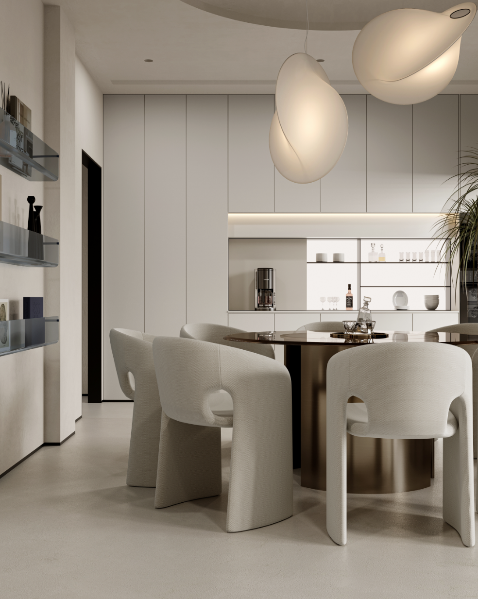 Kitchen Cabinets Kitchen Islands Wabi-Sabi Minimalist and Modern Style Customized Cabinetry One-Stop Turnkey Service - Image 6