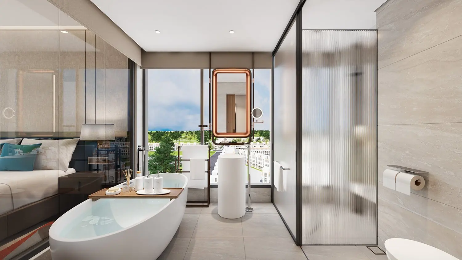 Modern Hotel Suite Furniture Hotel Design Suite King-Size Bed Suite High-End Hotel Suite Furniture Hotel Carpet Hotel Curtain - Image 13