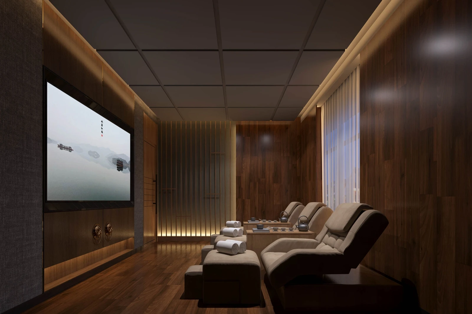 Home Theater Private Theater Family Room Multimedia Room Dedicated Home Theater Living Room Home Theater Compact Home Theater - Image 7