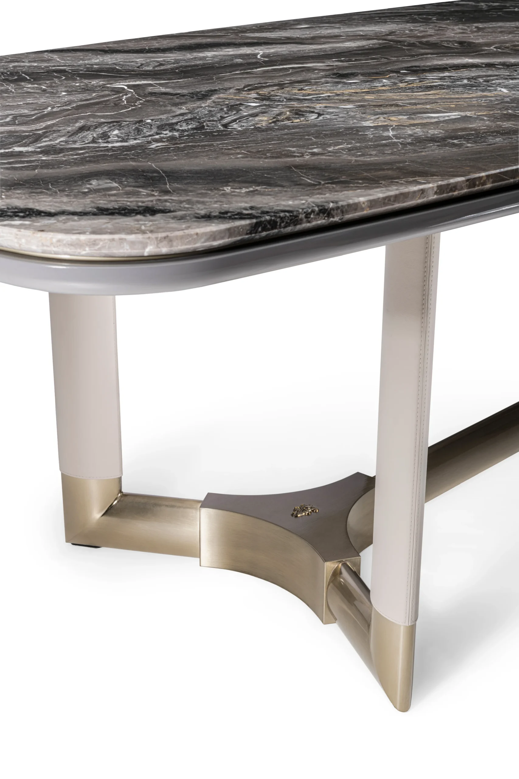 Modern 6-Piece Extendable Square Dining Table Set with Rotating Chairs Small Guangzhou Wood and Marble for Home Bar or Hotel - Image 4