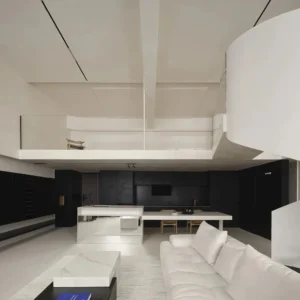 High-end Custom Villa House Kitchen Simple Designs Black Gloss Lacquer Laminated Kitchen Cabinets