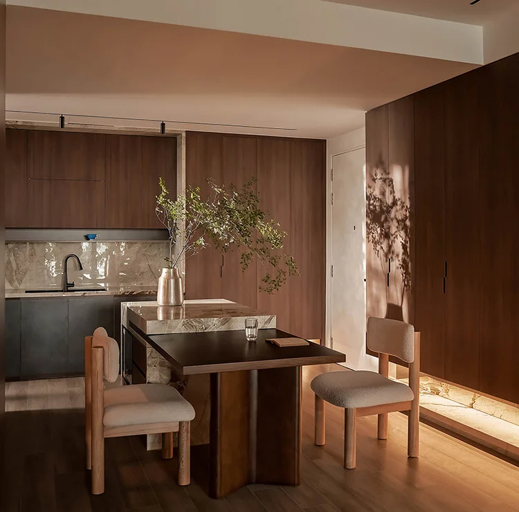 Modern White Bathroom Cabinet Wall Mounted with Bath Mirror and Ceramic Countertop MDF Carcase Material - Image 12