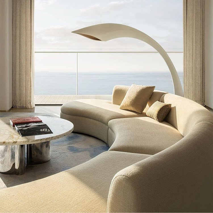 Hotel Furniture Hotel Suit Modern One-Stop Solution for Living Room Furniture Sofa Set for Home Villa Apartment Hotel Use - Image 5