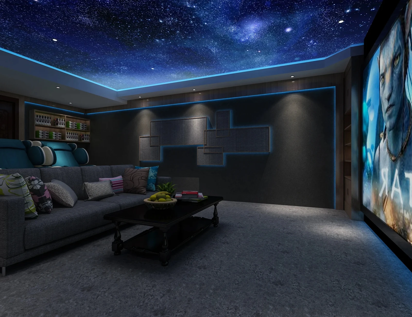 Home Theater Private Theater Family Room Multimedia Room Dedicated Home Theater Living Room Home Theater Compact Home Theater - Image 12