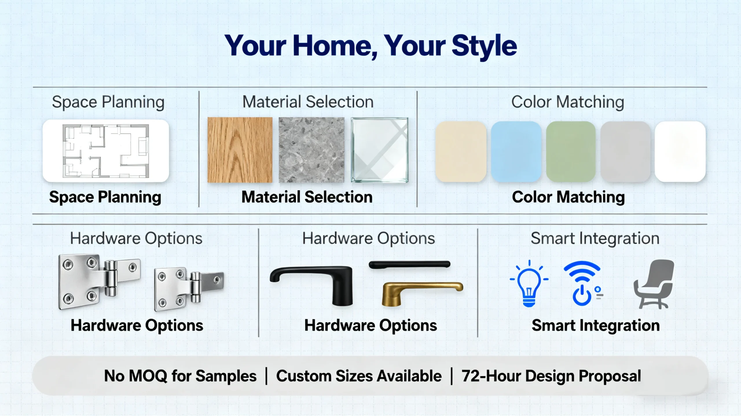 Custom Melamine Board Kitchen Cabinets Luxury Modern Cupboards for Villa Apartment Renovation - Image 15