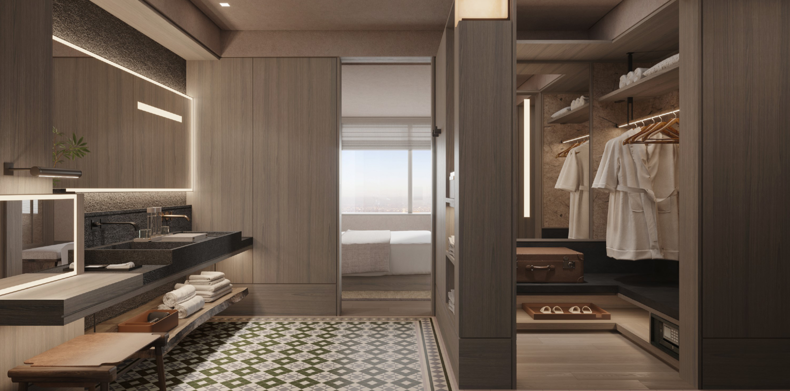 Modern Hotel Suite Furniture Hotel Design Suite King-Size Bed Suite High-End Hotel Suite Furniture Hotel Double Room Twin Room - Image 5