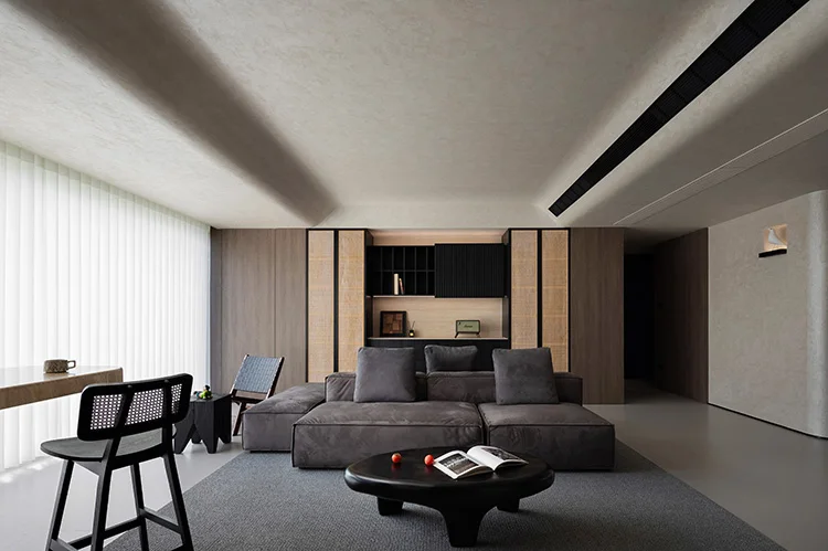 Modern Glossy Minimalism Solid Wood Kitchen Cabinet Home Improvement Panel Cupboard Design for Villa Apartment Dining Room Sets - Image 11