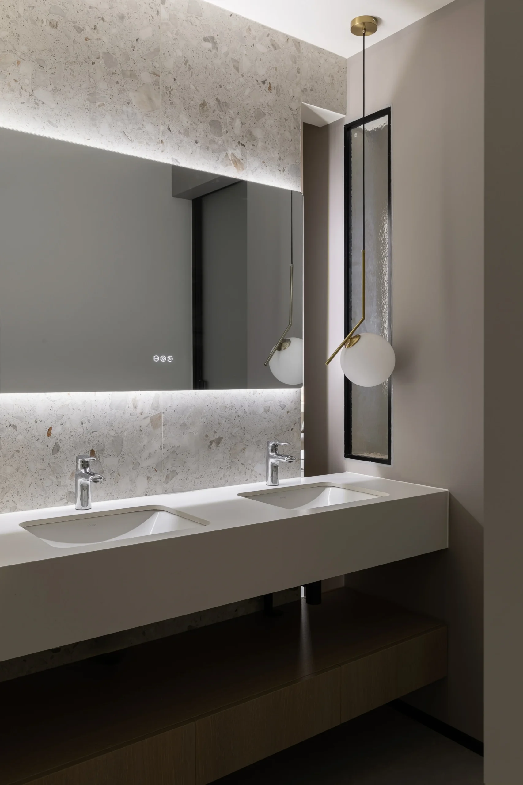 Interior Design Custom Furniture Wooden Cabinet Bookshelf Dining Room - Image 6