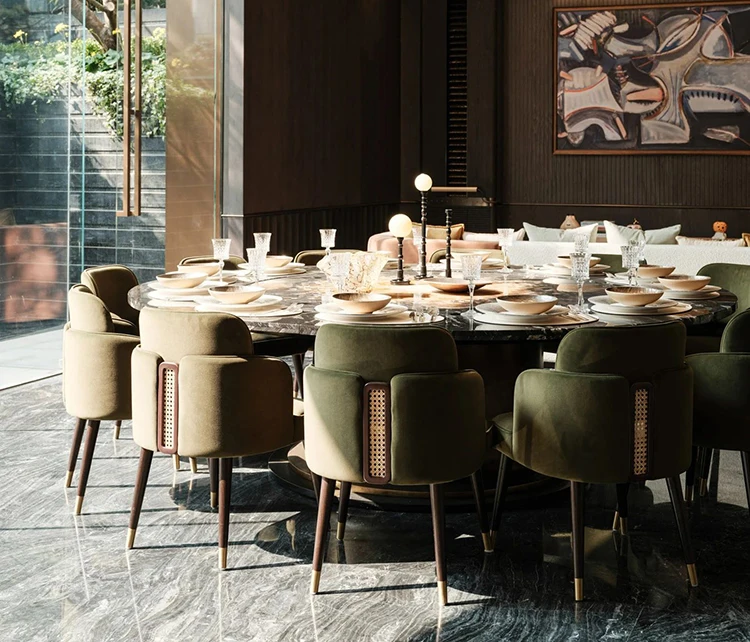 Modern Luxury Hotel Sofa Set Durable Soft Seat Garden Furniture for Resorts and Villas Patio Furniture Set - Image 13