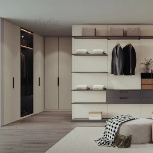 Clothes Cabinet Wardrobe Closets Systems Furniture Design Customized Luxury Bedroom Apartment Villa Furniture
