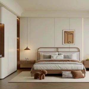 Modern Kids Wooden Wardrobe for Bedroom New Design Closet Storage Cabinet Fun Furniture for Home Use