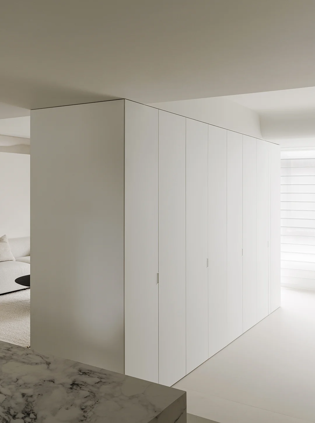 High Quality Kitchen Cabinet Modular Modern Wood Furniture Pantry White Lacquer Kitchen Cabinet - Image 6