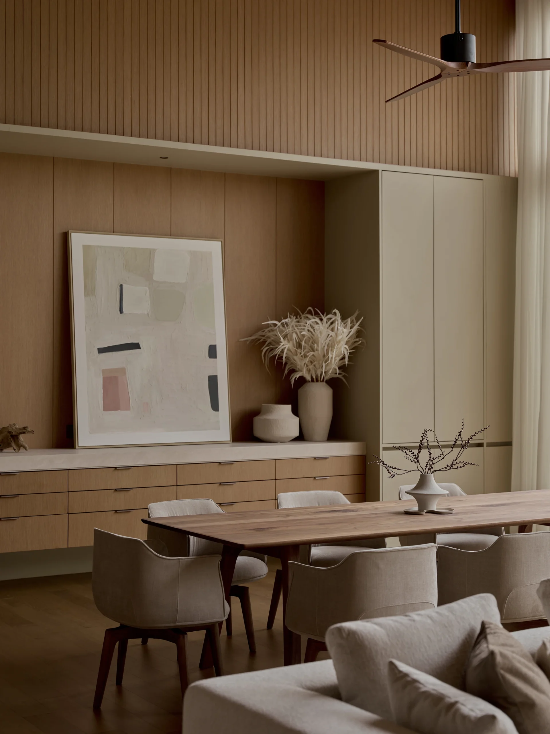 Modern Minimalist Style Design Kitchen Island Villa Melamine Solid Wood Cabinet High-End Cabinetry Marble Curved Island Counter - Image 9