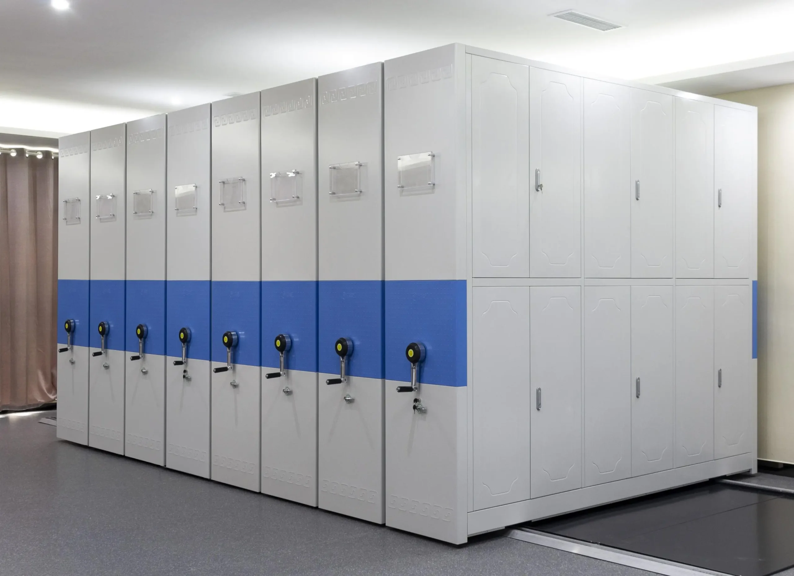 Library Bookshelf Steel Bookshelves for Archives Reading Room Bookshelves Bookstore Bookshop Book Wall StudyRoom Cultural Center - Image 15