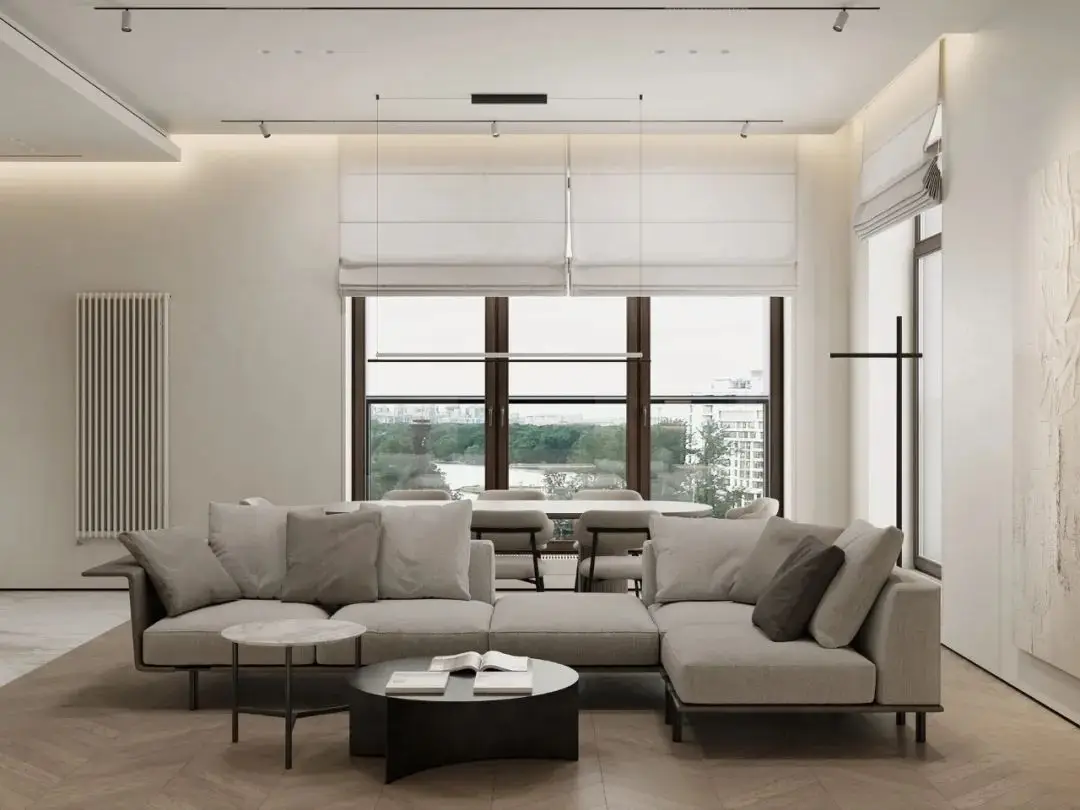 Modern Minimalism Villa Kitchen Cabinet Apartment Modular Cabinets Natural Wood Tone Kitchen Cabinets Original Wood Color - Image 8