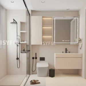 Minimalist Bathroom Cabinetry One-Stop Customizable Furniture Solutions Enhance Your Apartment or Villa