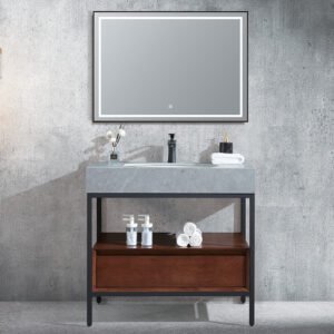 Modern Luxury Gold Bathroom Set Toilet Cabinet Full Rugs and Mats Sink Curtains Hardware Plywood Ceramic-for Home or Hotel