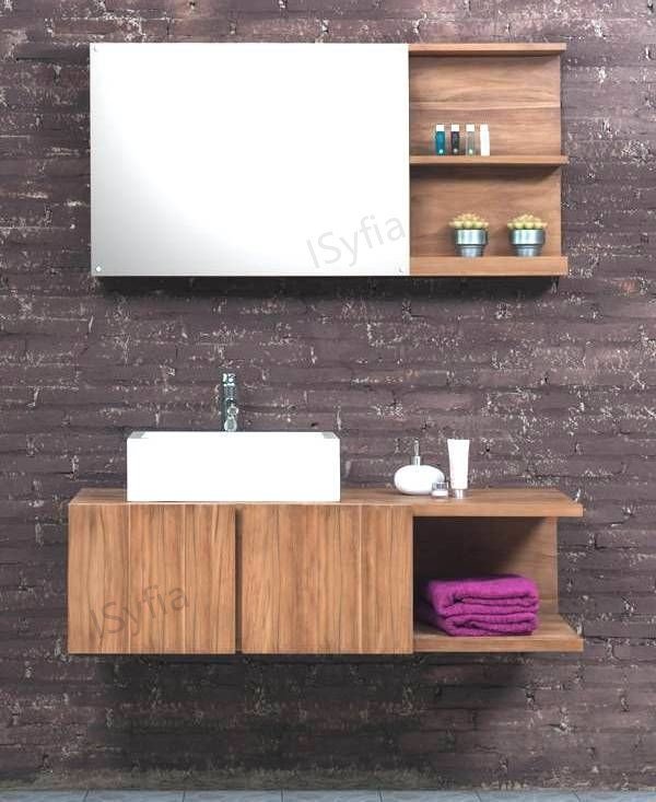 Hotel Vanity Villa High-End Light Luxury Large Wall-Mounted Bathroom Vanity Cabinet with Bath Mirrors Solid Wood Carcase Marble - Image 9